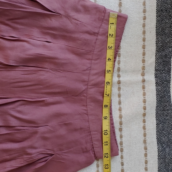 Sim & Sam - Mauve Pleated Skater Mini Skirt  Size S - Picture 4 of 5